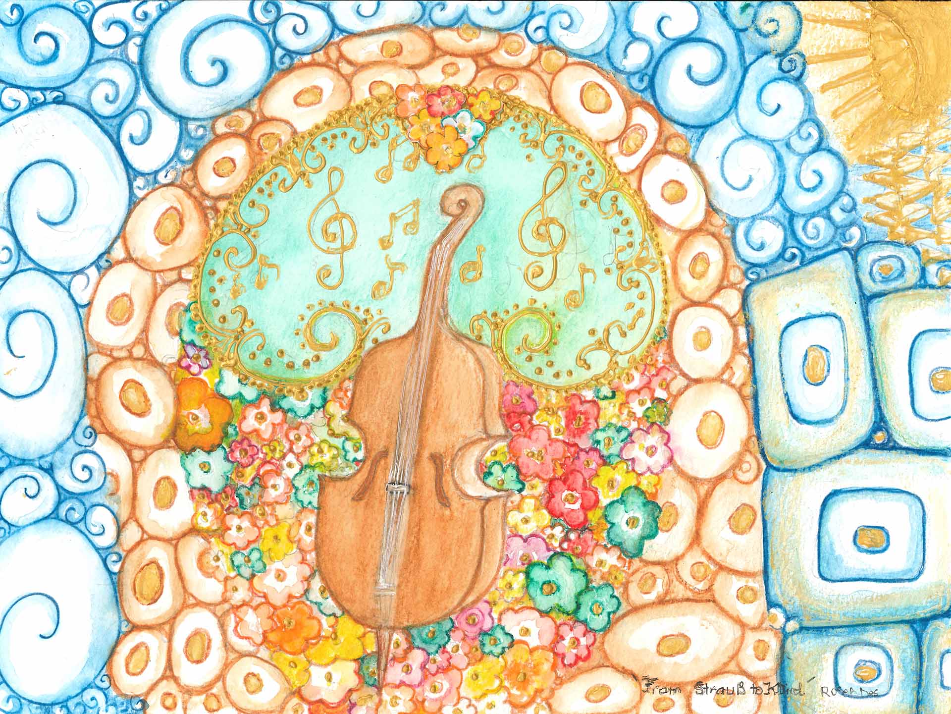 From Strauss to Klimd Illustration