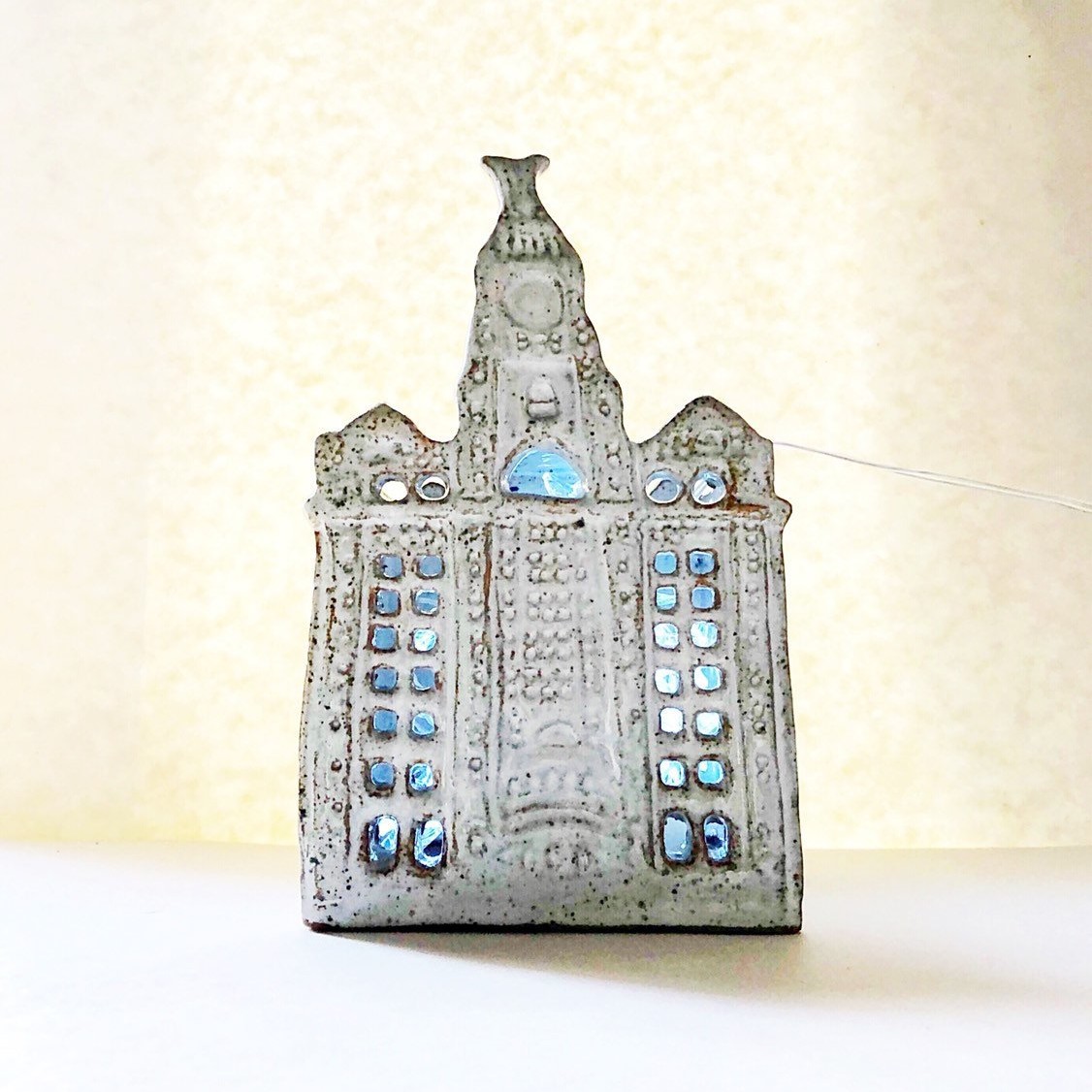 Liverpool Liver Buildings - Ceramic Votive Sculpture