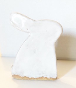 White Ceramic Rabbit