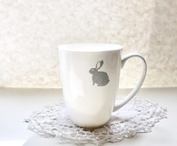 White Rabbit Mug - Porcelain