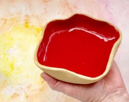 Red Bowl - Ceramic