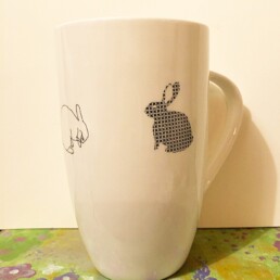 White Rabbit Mug - Porcelain