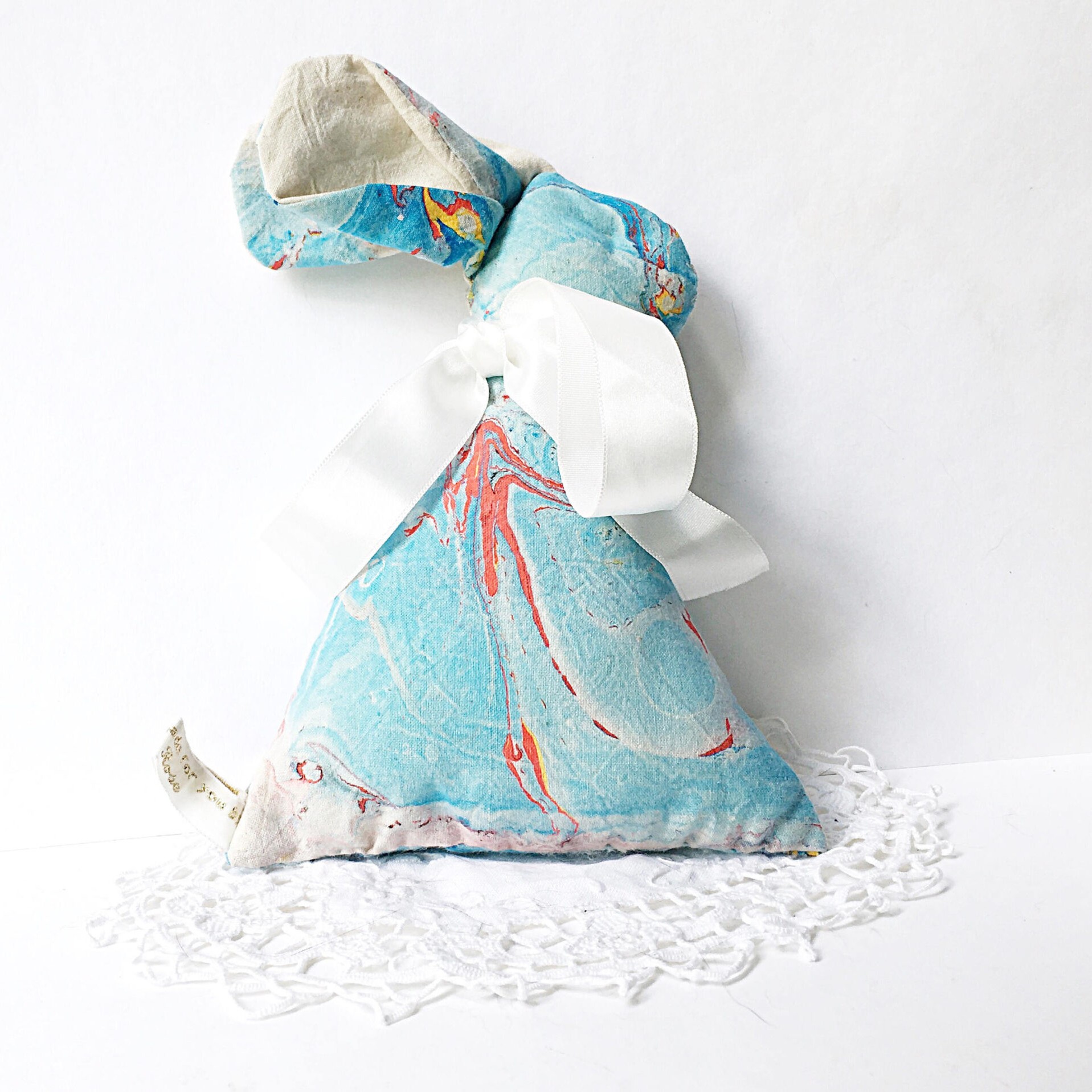 Rabbit Cushion Blue - Lavender Scented